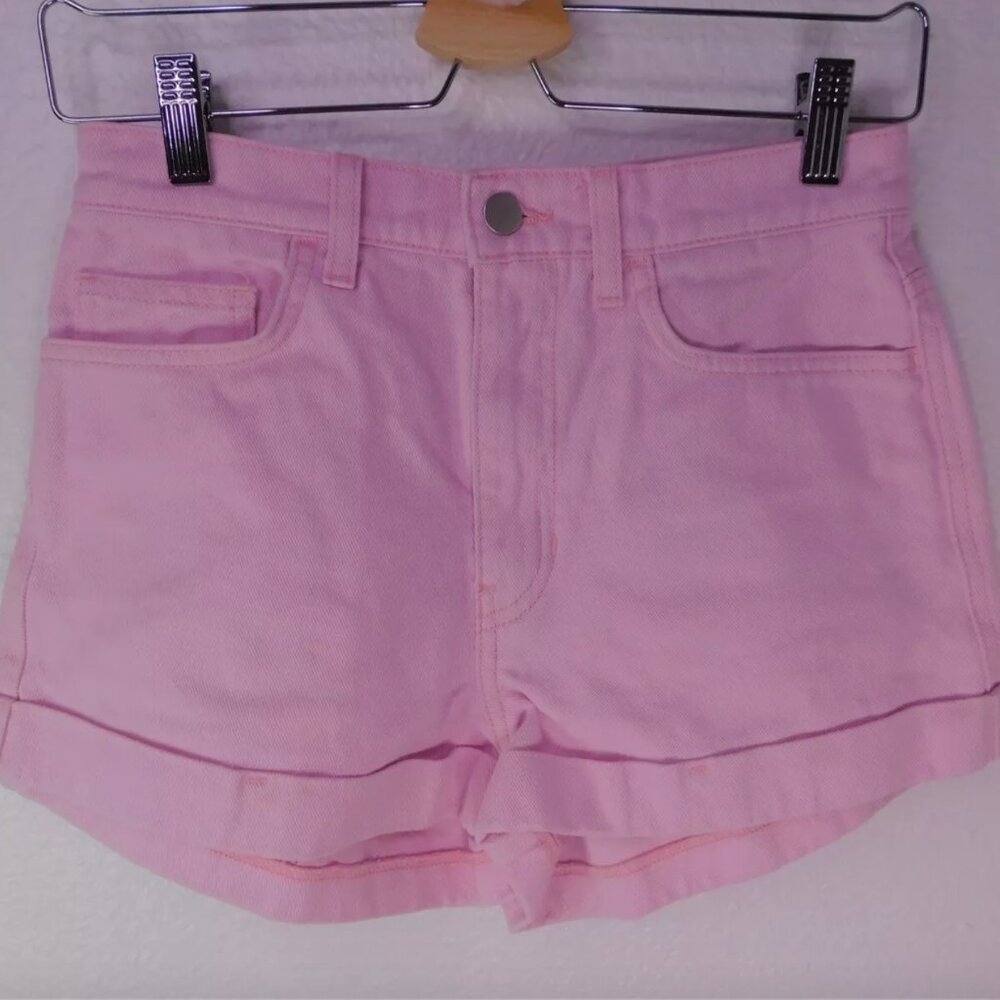 American Apparel Denim Cuff Short